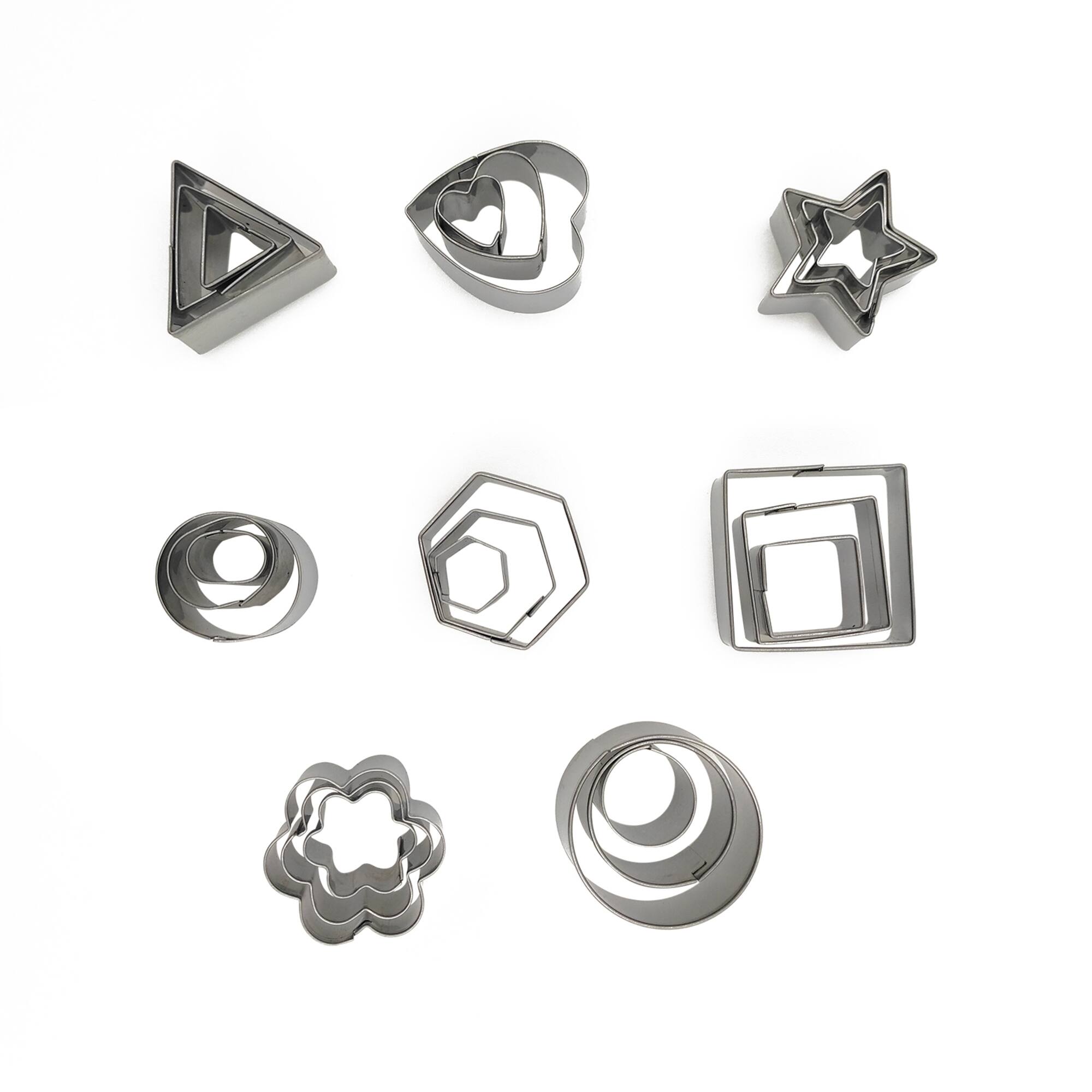 25-Piece Multi Shape Fondant Cutter Set by Celebrate It™